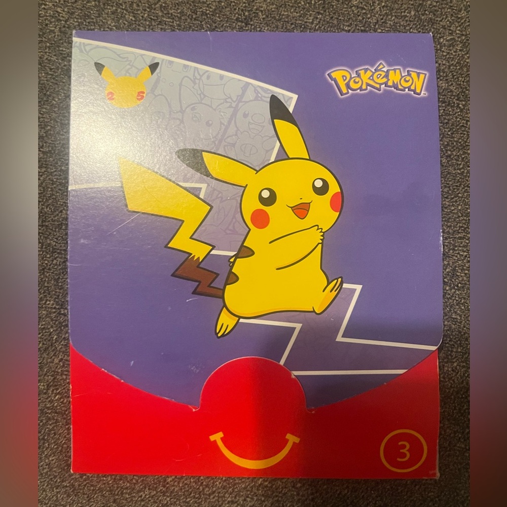 Pokémon trading card from McDonald’s